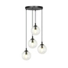 Lampa wisząca Emibig COSMO 4 BL PREMIUM TRANSPARENT 711/4PREM