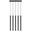 Lampa Wisząca PASTELO 5 Czarna Stal, SL.0472