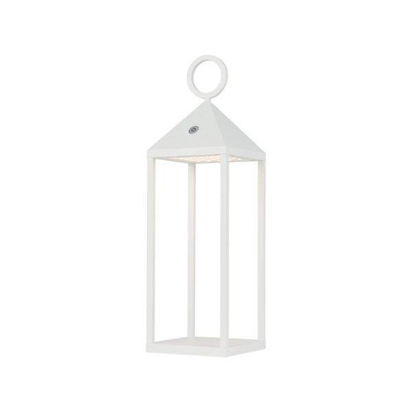 Lampa zewnętrzna latarenka wisząca PICNIC LED IP54 | biały 8178
