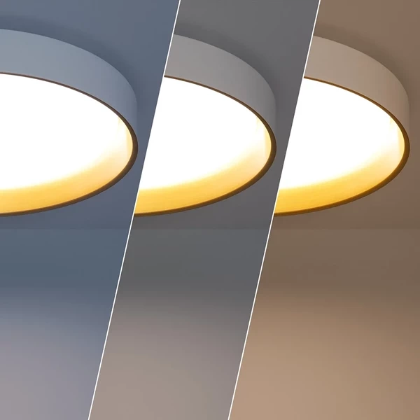 Plafon LED 31W Okrągły Biały 50cm 3 Barwy Świecenia CCT Abruzzo Roma