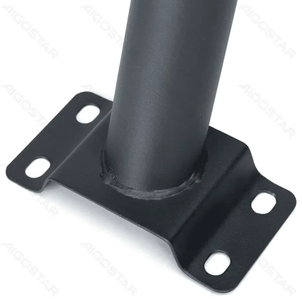 Dedykowany słupek uchwyt do lamp ulicznych DOB SLIM | szary