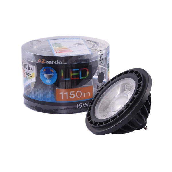 Azzardo AZZARDO LED 15W ES111 BK DIMM 3000 LL110151 1499