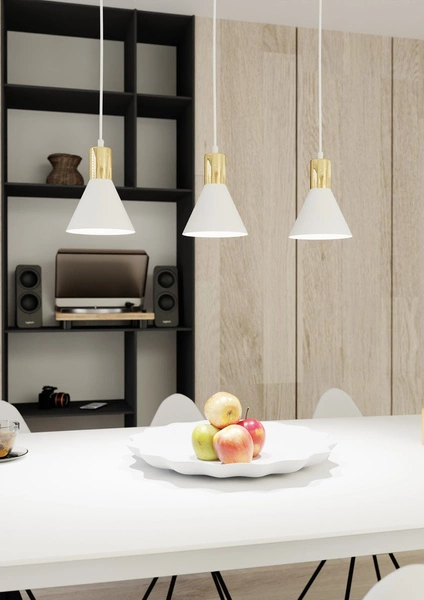 Lampa wisząca Emibig ROSA 3 WH 1389/3