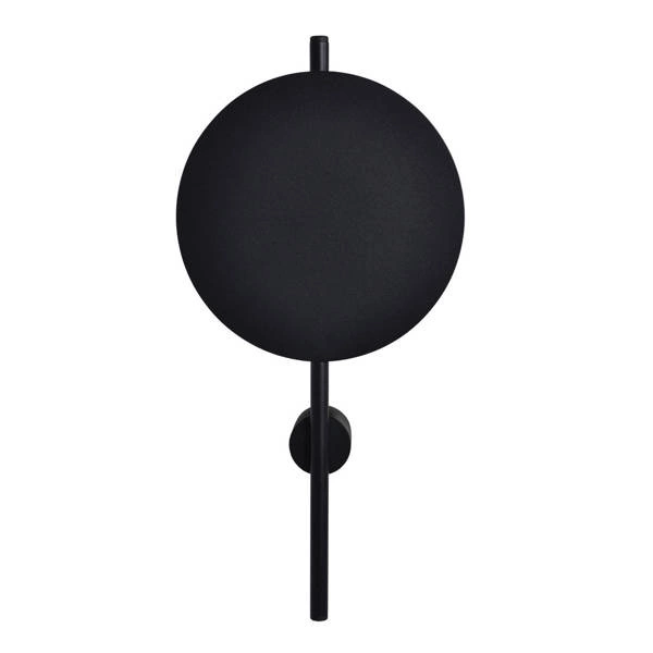 Lampa ścienna kinkiet okręgi REGA G9 okrąg 51cm | czarny