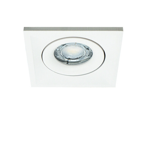 Oprawa wpuszczana oczko sufitowe CROSTI QUBO SQ biały szer. 8,2cm