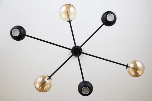 Nowoczesny Żyrandol MOKA wys. 47-69cm 3xG9 3xGU10
14W IP20 | Czarny