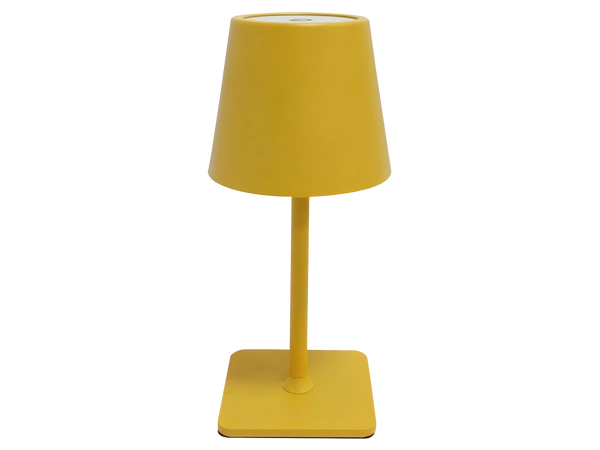 Lampa stołowa TAZA 3,5W 400lm CCT IP54 żółta 2x2000mAh 4in1 LITE