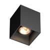 Lampa sufitowa SQUARE SPOT 50475-BK-N kwadrat 8,2cm | Czarny