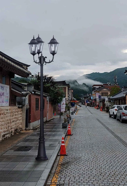 Lampa ogrodowa stojąca K-7006A2/3 CZARNY z serii LOZANA