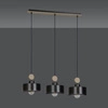 Lampa wisząca Emibig TUNISO 3 Czarny 582/3