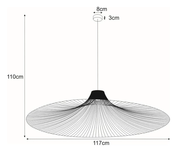 Lampa wisząca KP-09 z serii DOT