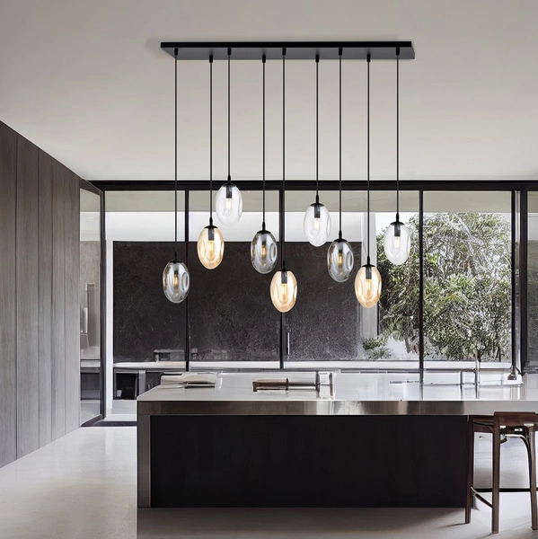 Lampa sufitowa Emibig ASTRAL 9 BL MIX 1268/9M1