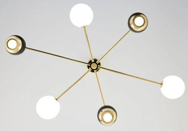 Nowoczesny Żyrandol MOKA wys. 47-69cm 3xG9 3xGU10
14W IP20 | Złoty