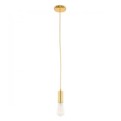 Lampa wisząca MODERNA śr. 4.7cm E27 | złoty