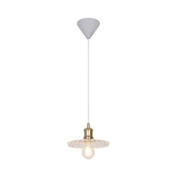 Lampa wisząca TORINA E27 40W Szkło | Przezroczysty