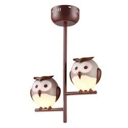 LAMPKA SUFITOWA OWL 2XG9 LED ML244