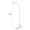 Lampa podłogowa K-MT-201 CZARNY z serii KAJTEK I