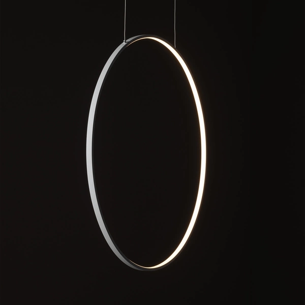 Lampa wisząca CIRCOLO LED M 3000K 21W 660lm szer.60cm wys.140cm CRI>90 | Biały 11605