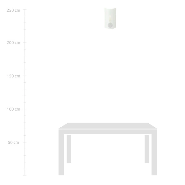 Kinkiet Emibig ASTON K1 Biały/GOLD 1147/K1