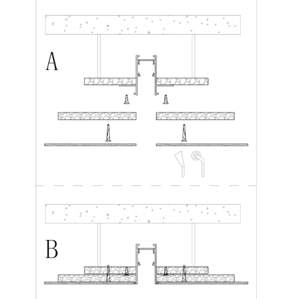 Szyna podtynkowa MultiLINE niskonapięciowa czarna 1m
