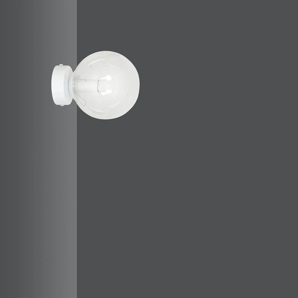 Kinkiet Emibig ROSSI K1 WH TRANSPARENT 877/K1