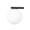 Lampa ścienna, szklana kula GAMA KINKIET czarny 33194