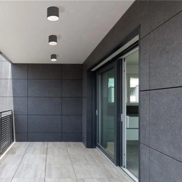 Zewnętrzny spot IP44 HEXA graphite tuba GU10 | grafitowy 9565