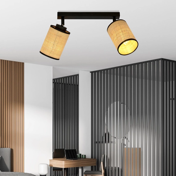 Lampa sufitowa Emibig YOGA 2 Czarny 1151/2