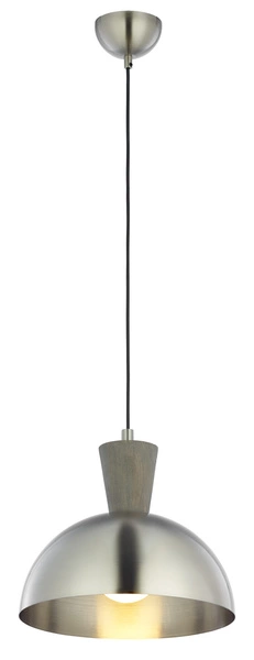 Loftowa Lampa wisząca VITO wys. 40-70cm 1xE27 15W IP20 | Nikiel