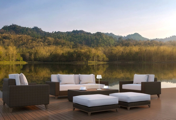 Lampka przenośna do domu i ogrodu MAHE LED CCT dotykowa IP54 | biała 8397