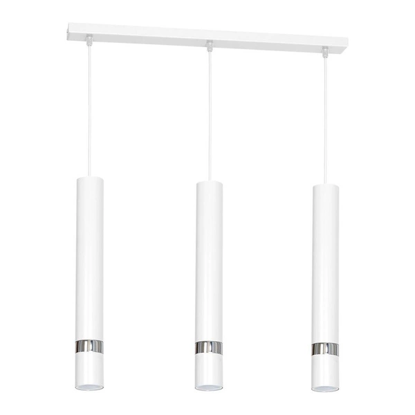 Lampa wisząca JOKER, MLP1348, biały/chrom, 3x8W GU10