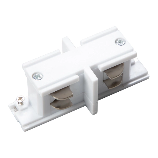 Łącznik Szynoprzewodu Track Biały 3-Obwodowy Typ: Prosty Mini