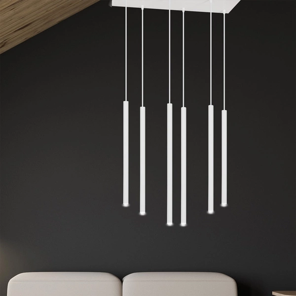 Lampa wisząca Emibig SELTER 6 Biały 553/6