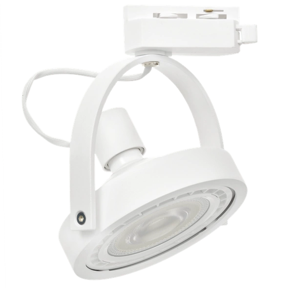 Oprawa system szynoprzewody jedno fazowy LUGAR WHITE track ligth 1xGU10 ES111