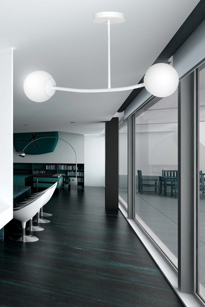 Lampa sufitowa Emibig HALLDOR 2 Biały 1025/2