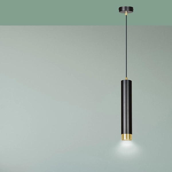 Lampa wisząca Emibig KIBO 1 BL/GOLD 644/1