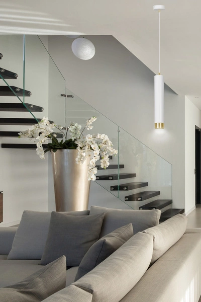 Lampa wisząca Emibig KIBO 1 WH/GOLD 642/1