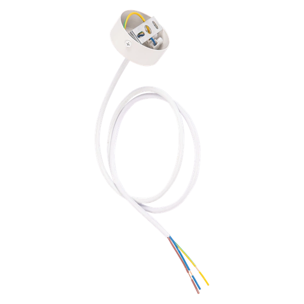 Zawiesie Zasilające Prowadnica Track Biały 1-Obwodowy