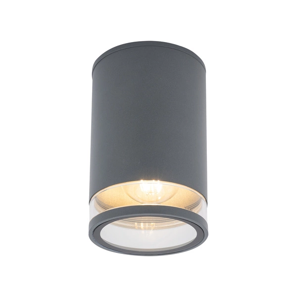 Lampa sufitowa ROCK PRO I wys. 18,7cm E27 IP44 | grafitowy 10687