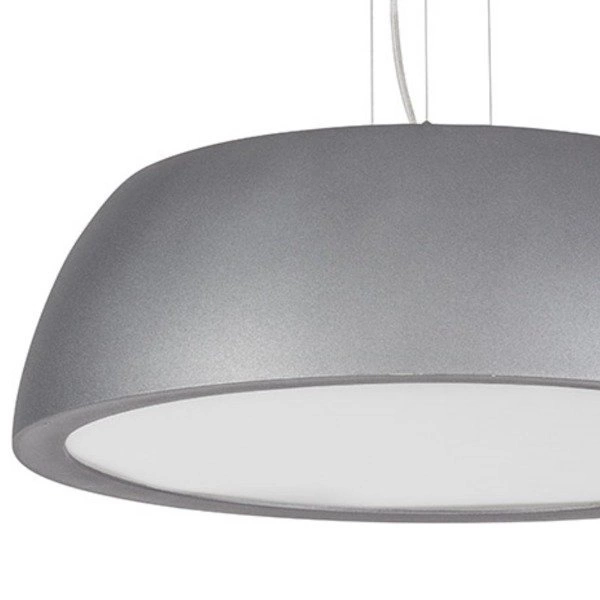 Lampa wisząca MONO srebrna 50cm