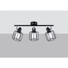 Lampa sufitowa BELUCI 3, czarny/chrom, 3x40W E14, SL.1116