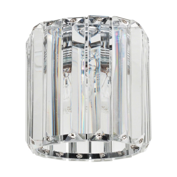 Lampa Sufitowa Glory 4xE27 Max.60W Szary Beton/Szkło Przezroczyste 2361436