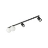 Lampa sufitowa VOX4 2xGU10 2xG9 szer.108cm | Biały - Czarny 10929