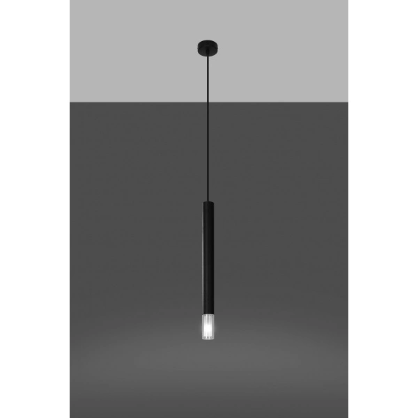 Lampa wisząca WEZYR 1 SL.0960 czarna 1xG9