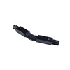Łącznik do szyn z możliwością regulacji kąta TRACER CONNECTORS 4072 czarny 4072