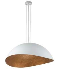 Lampa Sigma Solaris L zwis biały/miedziany 40623