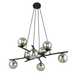 Lampa wisząca Emibig ESSA 8 GRAFIT 1203/8