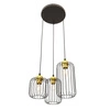 Lampa wisząca Emibig VANDER 3PREM BL GOLD 1364/3PREM