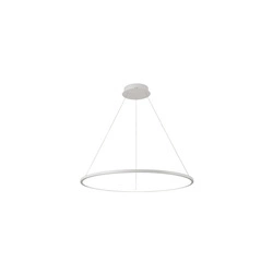 Lampa wisząca Italux Vinola 40cm 24W LED barwa zmienna | biały