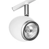 Lampa sufitowa Fly 3xGU10 maks. 50W biały metal/chromowany metal/wielokolorowy materiał syntetyczny ze wzorem biedronki 2109302